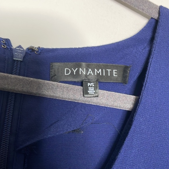 Dynamite Cold Shoulder Long Sleeve Dress - Picture 3 of 8